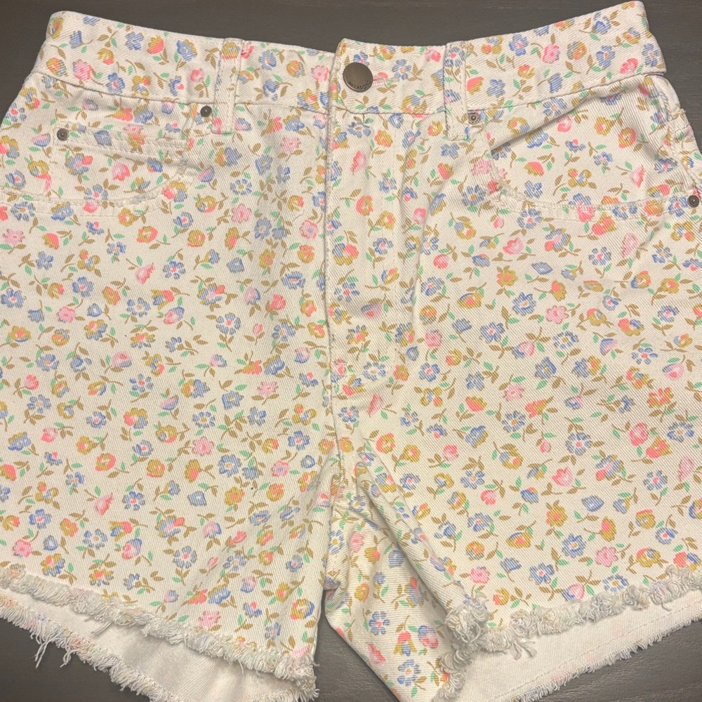 Billabong Floral Print High-Rise Women’s Shorts